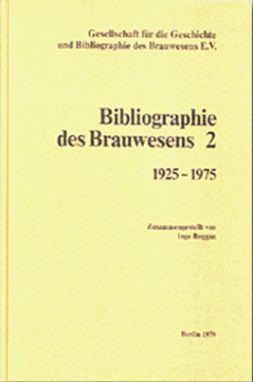 Bibliographie des Brauwesens